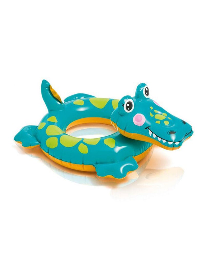 انتكس مجموعة عوامات سباحة قابلة للنفخ بتصميم حلقة على شكل حيوانات من 3 قطع - Image 4