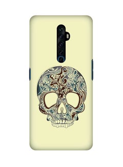 Slim Snap Basic Series Anti-Scratch Customized Mobile Case Cover For Oppo Reno2 Skully Tattoo