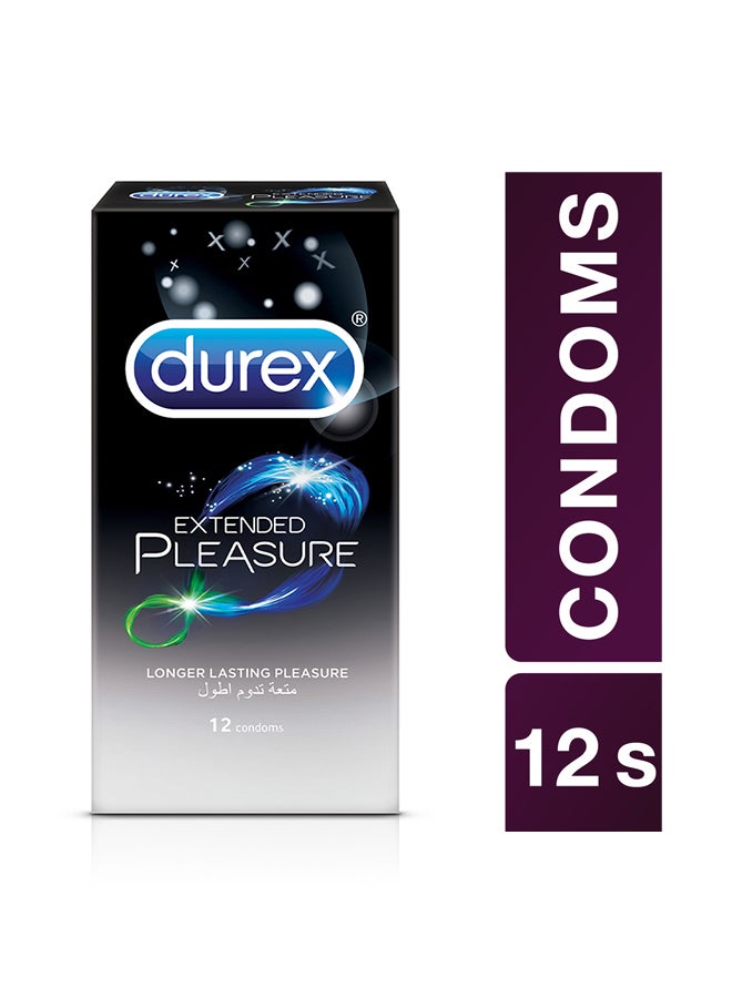 Durex 12-Piece Extended Pleasure Condom - Image 2