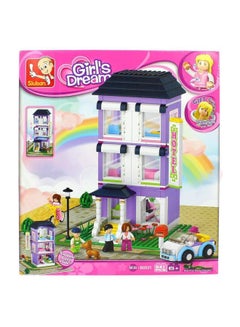 Sluban M38-B0531 541-Piece Girl's Dream Youth Hotel Building Set M38-B0531 541 6+ Years  - Image 3