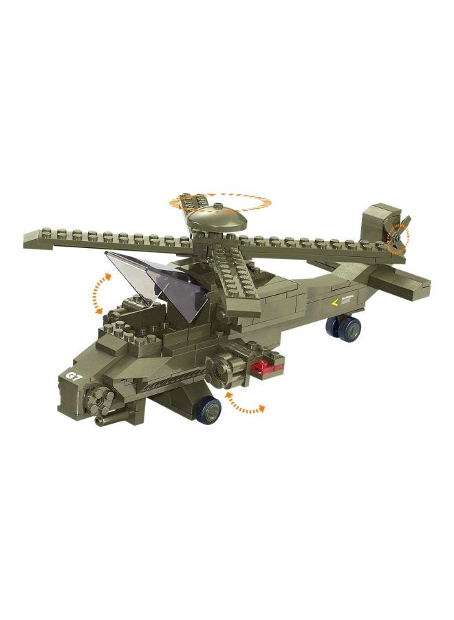 Sluban M38-B0309 683 Piece Army Ground Air Force Building Set M38-B0309 6+ Years - Image 2