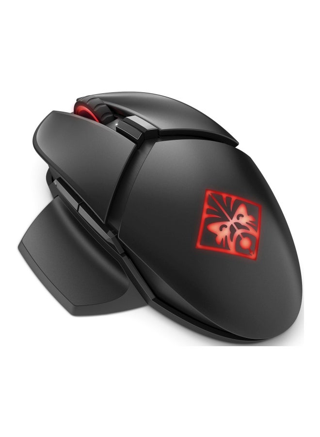 HP - Photon Wireless Mouse Black/Red - Image 1