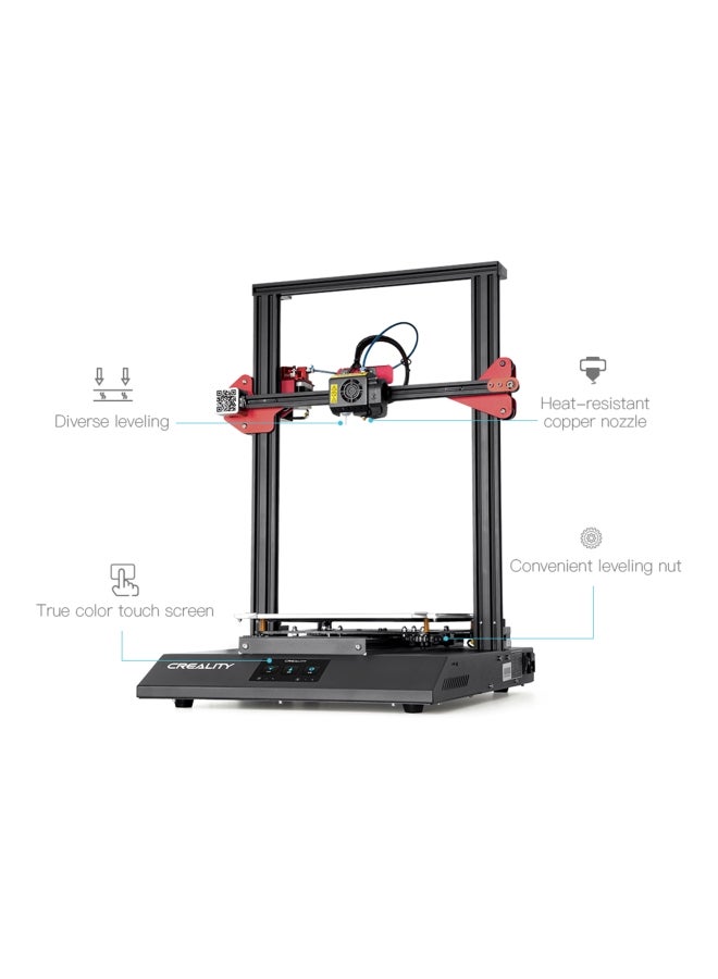 Creality 3D - CR-10S Pro V2 High Precision 3D Printer DIY Kit Black/Pink - Image 1