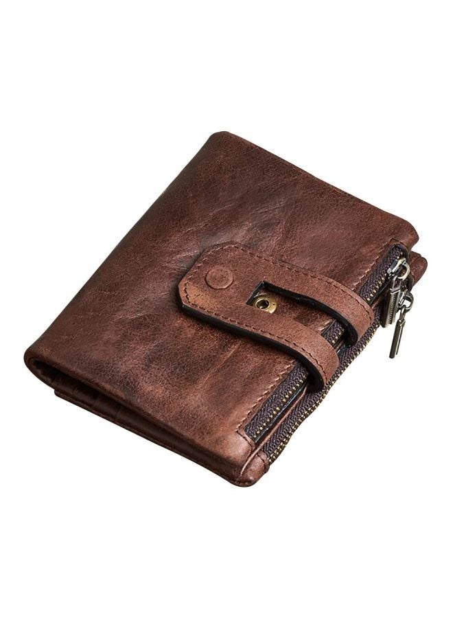 Bluelans Vintage Cash Holder Purse Brown  - Image 1