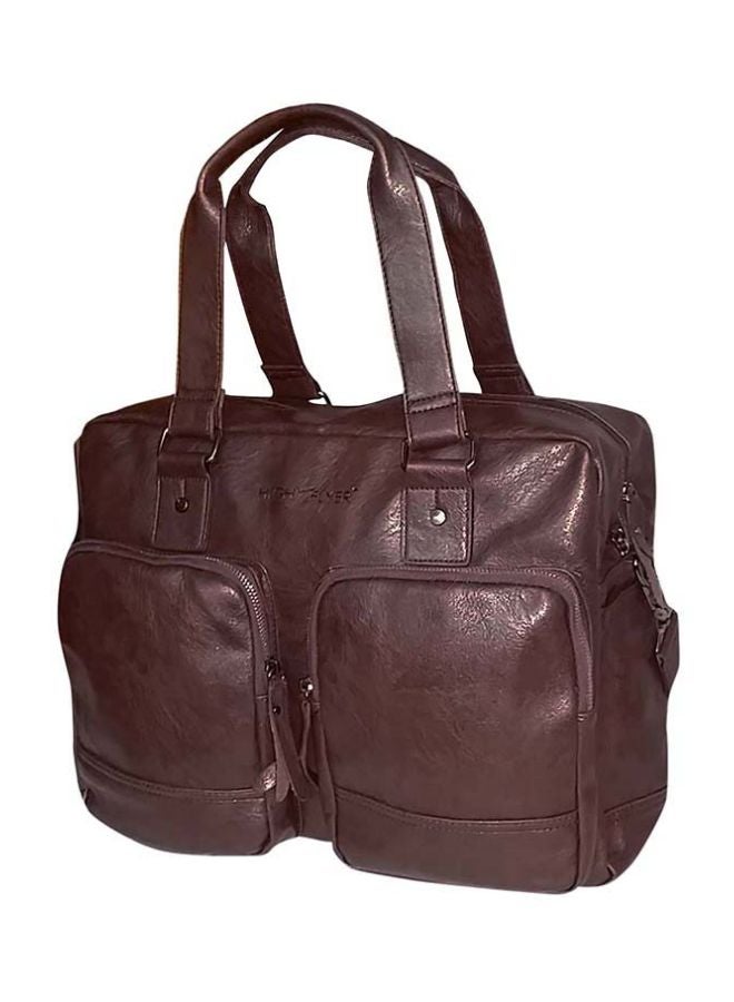 HIGHFLYER - Weekend Travel Handbag Brown - Image 1