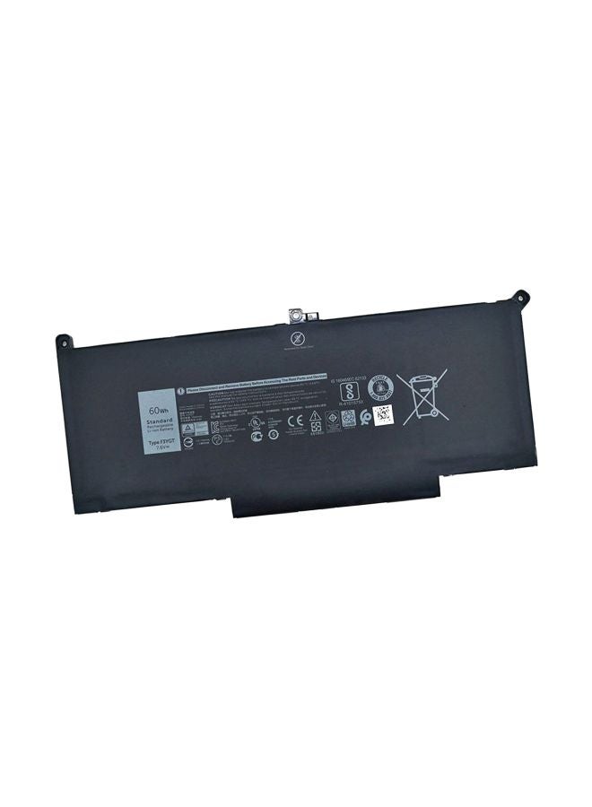 DELL 7500.0 mAh Replacement Battery For Dell Latitude Laptops Black  - Image 2