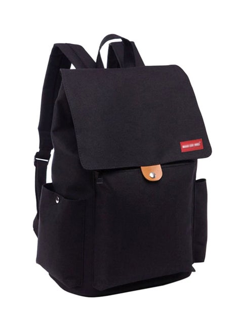 Solid Leisure Schoolbags For Students Black