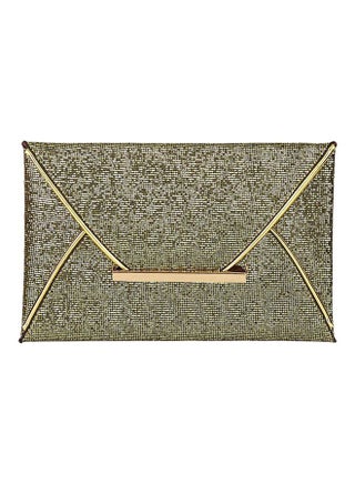Sparkling Dazzling Sequins Clutch Green/Gold - v1588951787/N16562375A_1