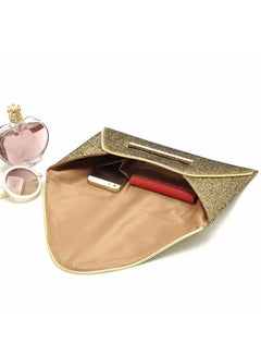 OUTAD Sparkling Dazzling Sequins Clutch Green/Gold  - Image 2