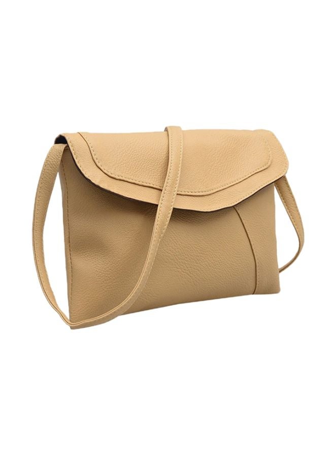 OUTAD Adjustable Straps Crossbody Bag Brown  - Image 1