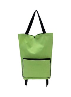 Zipper Tote Bag Green