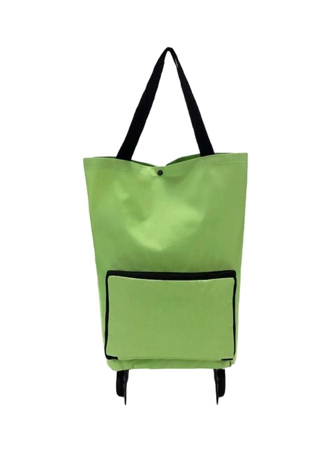 OUTAD - Zipper Tote Bag Green - Image 1