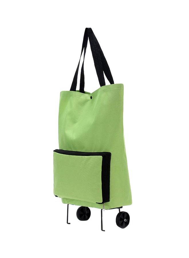 OUTAD - Zipper Tote Bag Green - Image 1