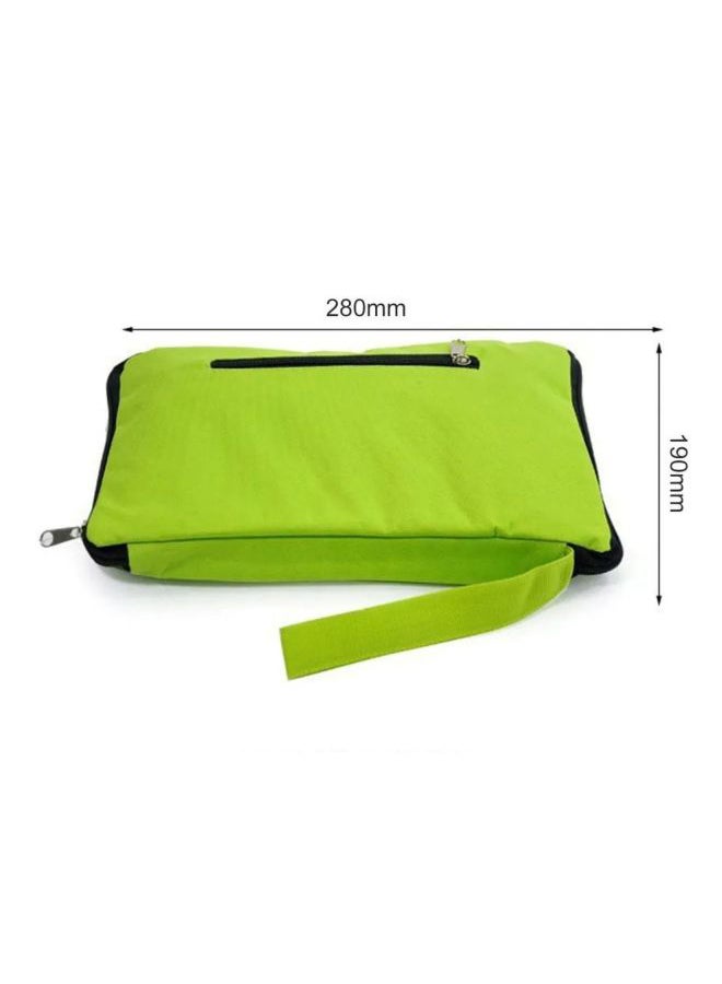 OUTAD - Zipper Tote Bag Green - Image 1