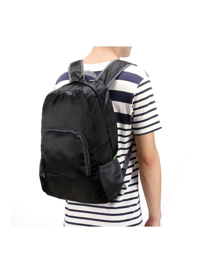 أوتاد حقيبة ظهر مضادة للماء بسحاب لرحلات السير الطويلة أسود - Image 2