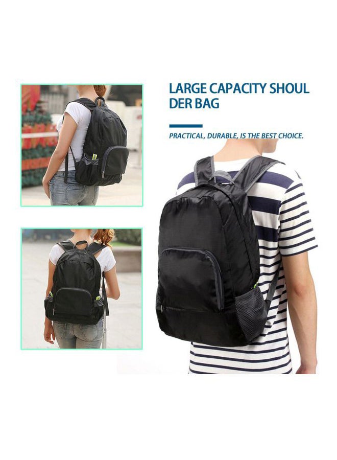 أوتاد حقيبة ظهر مضادة للماء بسحاب لرحلات السير الطويلة أسود - Image 4