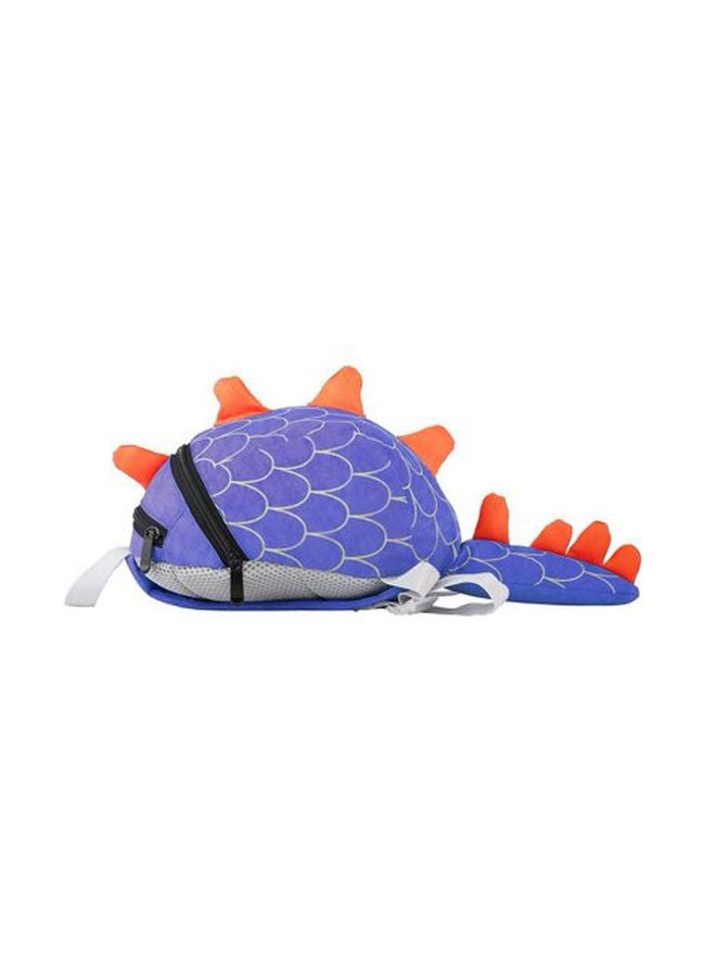 OUTAD Nylon Dinosaur Shape Backpack Blue - Image 3