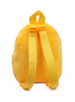 OUTAD Zippered Cartoon Shape Backpack Yellow  - Image 2