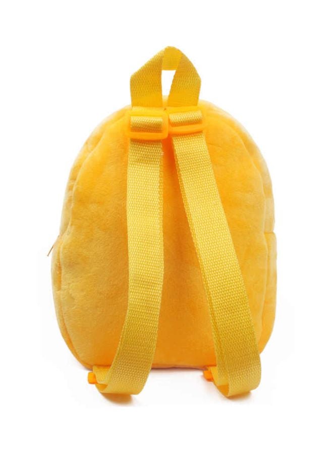 OUTAD Zippered Cartoon Shape Backpack Yellow  - Image 2