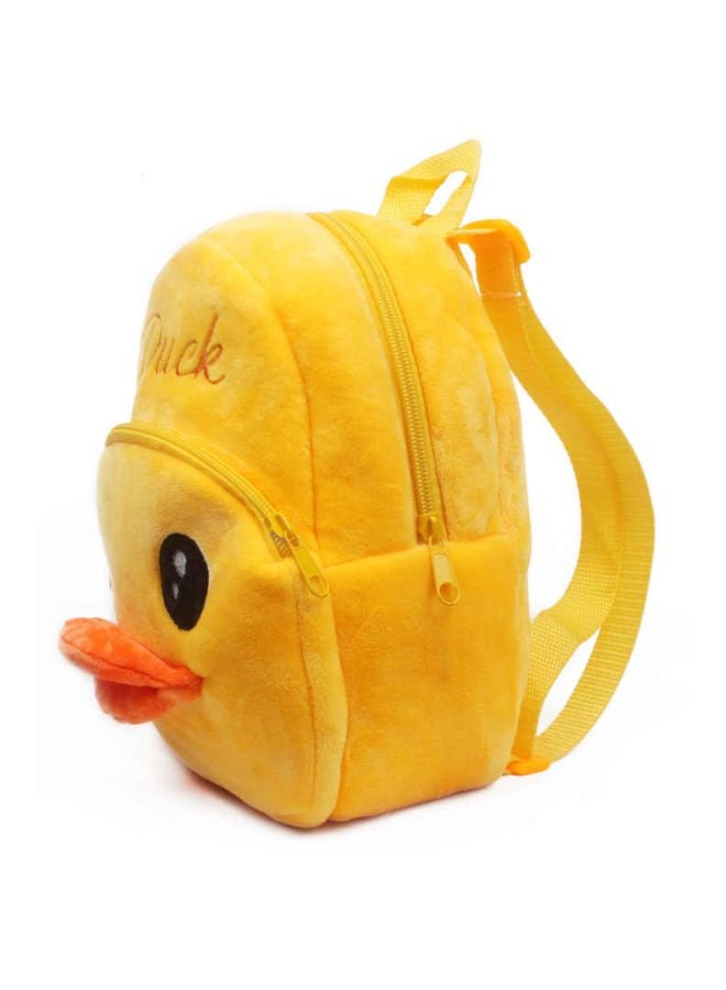 OUTAD Zippered Cartoon Shape Backpack Yellow  - Image 3