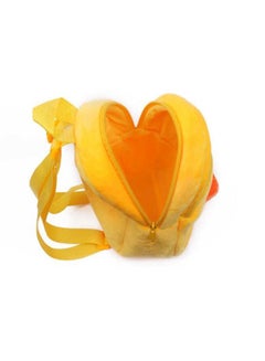 OUTAD Zippered Cartoon Shape Backpack Yellow  - Image 4