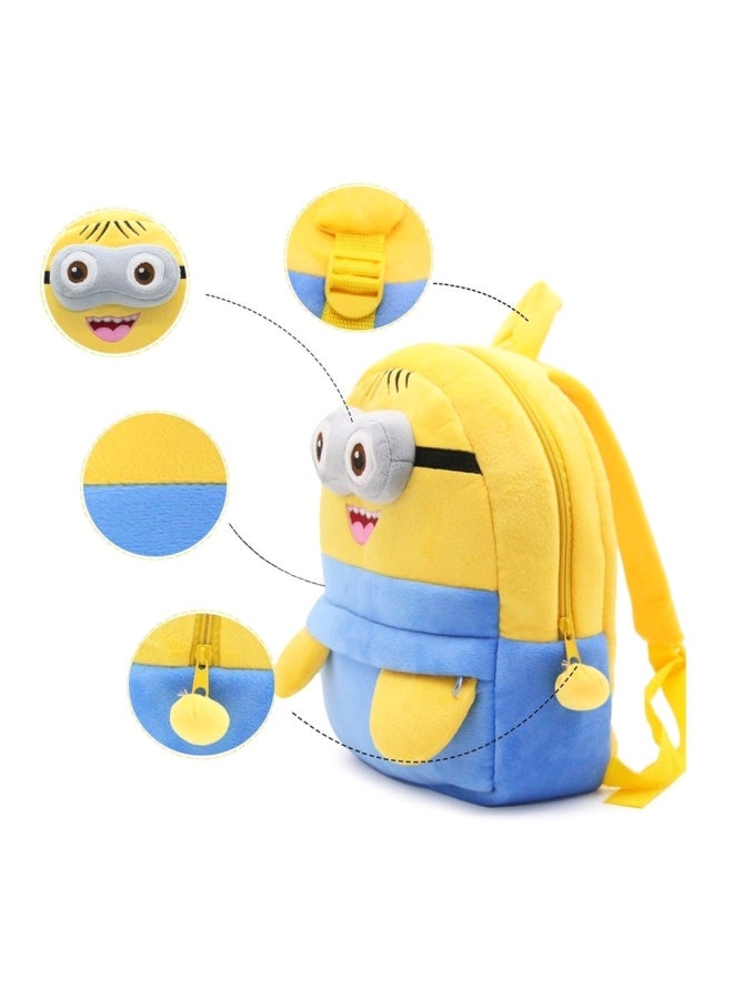 OUTAD Cartoon Shaped Backpack Yellow/Blue - Image 4