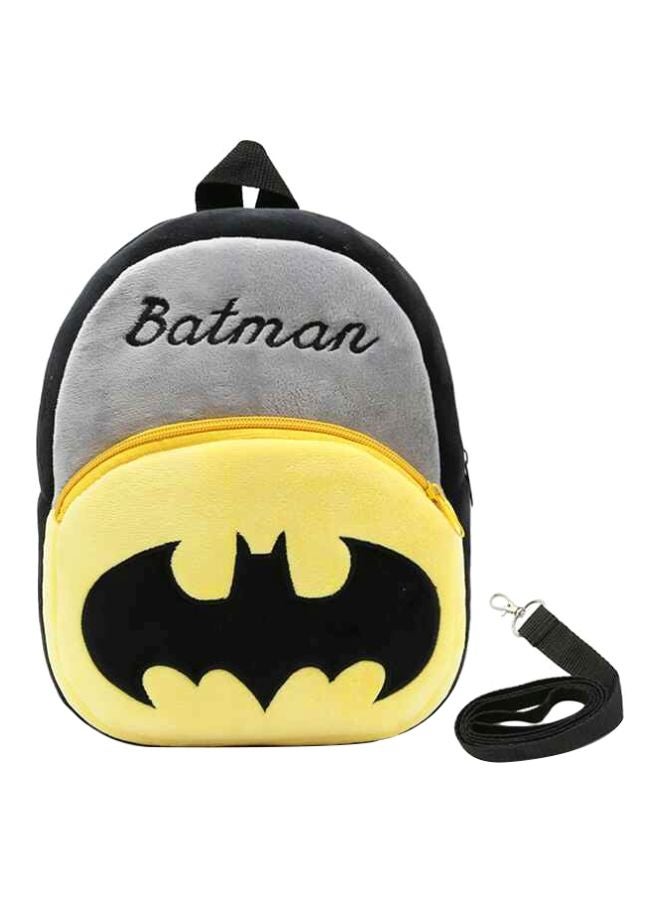 OUTAD Batman Printed Backpack Multicolouryellow/Grey 