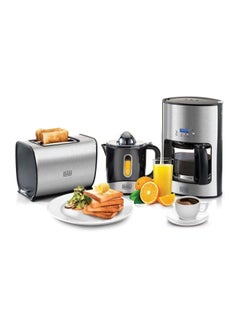 BLACK+DECKER Coffee Machine Toaster And Kettle 1L 1.0 L BFS100-B5 Silver/Black  - Image 3