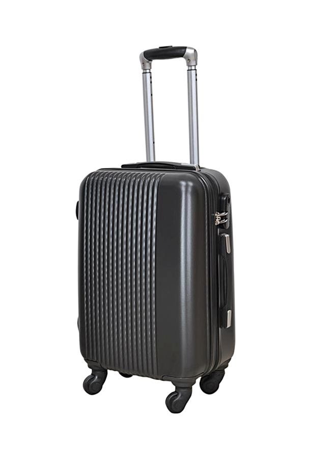 NEW TRAVEL - Hardside Cabin Luggage Trolley Black - Image 1