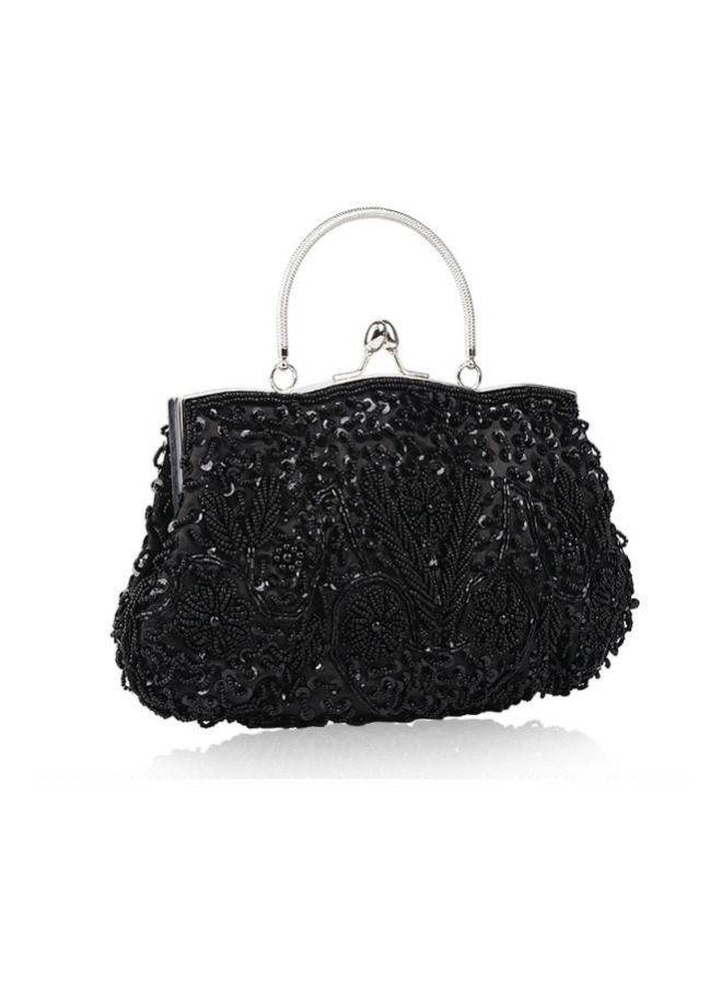Cool Baby Vintage Handmade Clutch Bag Black  - Image 2