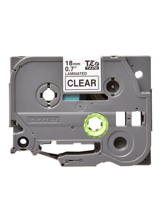 brother Labelling Tape Cassette Clear - Image 1