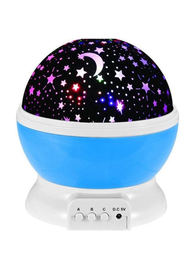 بيوينتي مصباح بروجيكتور ستار ماستر بإضاءة LED بتصميم الفضاء الأزرق أبيض 15x13سم - Image 2