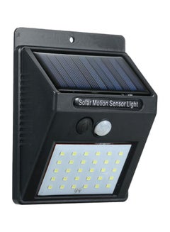 Beauenty 30 LED Solar Power PIR Motion Sensor Wall Light Black 10x10centimeter  - Image 1