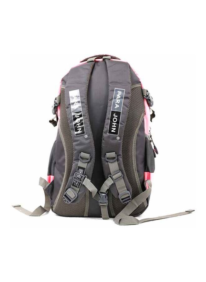 بارا جون حقيبة مدرسية من النايلون مقاس 24 بوصة وردي - Image 2