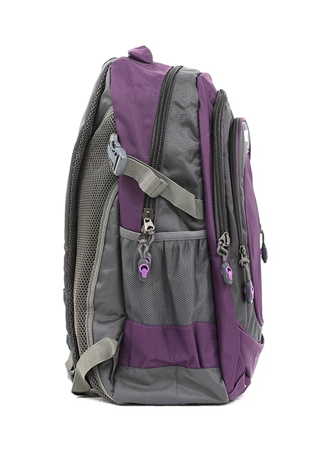 PARAJOHN Nylon School Bag 24-Inch Purple - Image 3