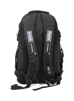 PARAJOHN Nylon Zipper Backpack 22-Inch Black  - Image 2
