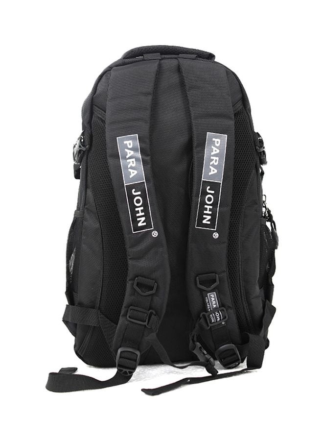 PARAJOHN Nylon Zipper Backpack 22-Inch Black  - Image 2