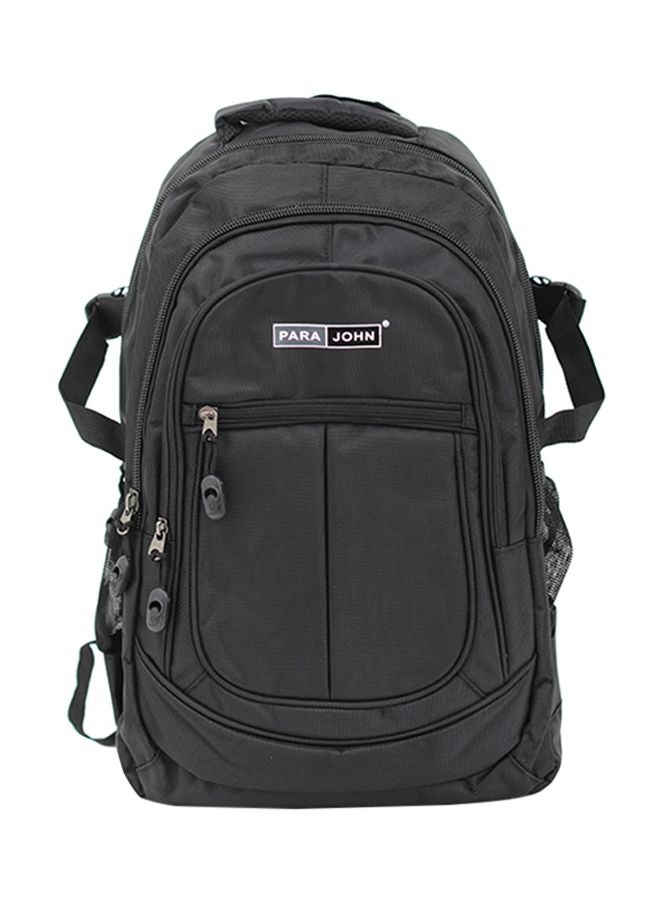 PARAJOHN Nylon Zipper Backpack 24-Inch Black - Image 1