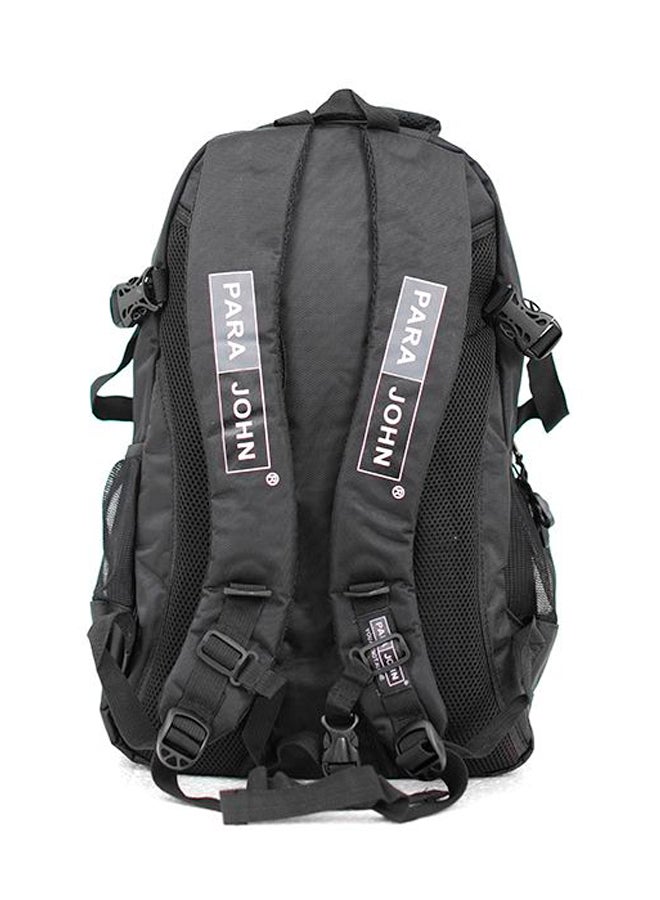 PARAJOHN Nylon Zipper Backpack 24-Inch Black - Image 2