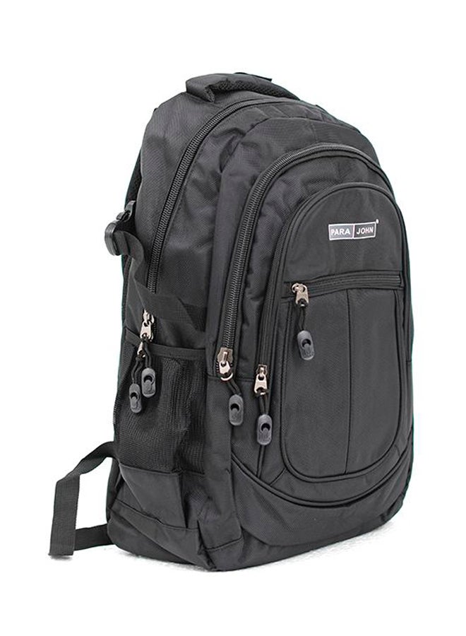 PARAJOHN Nylon Zipper Backpack 24-Inch Black - Image 4