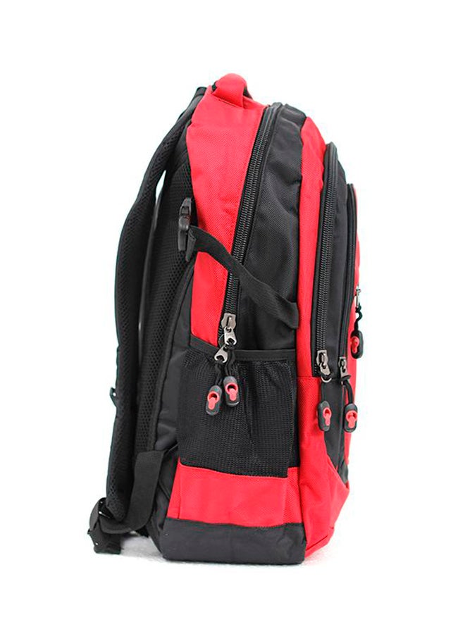 PARAJOHN Nylon Backpack 24-Inch Red - Image 3
