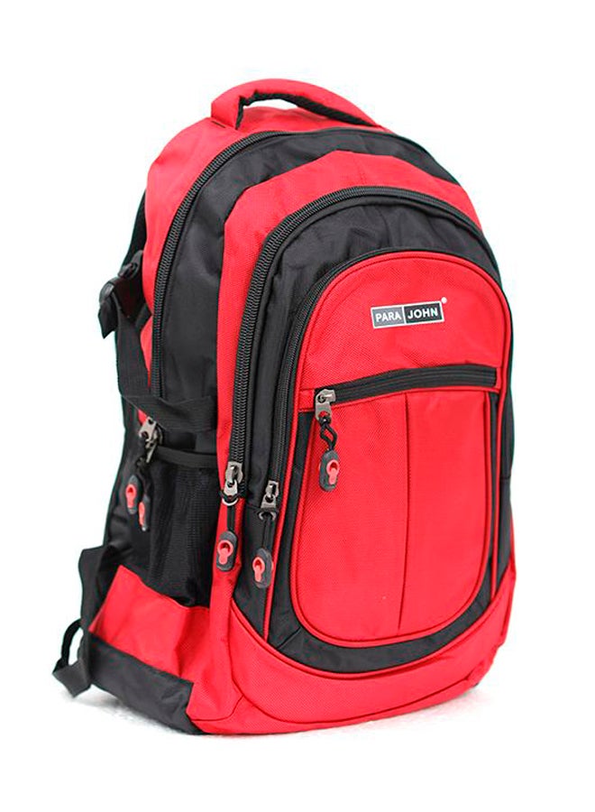 PARAJOHN Nylon Backpack 24-Inch Red - Image 4