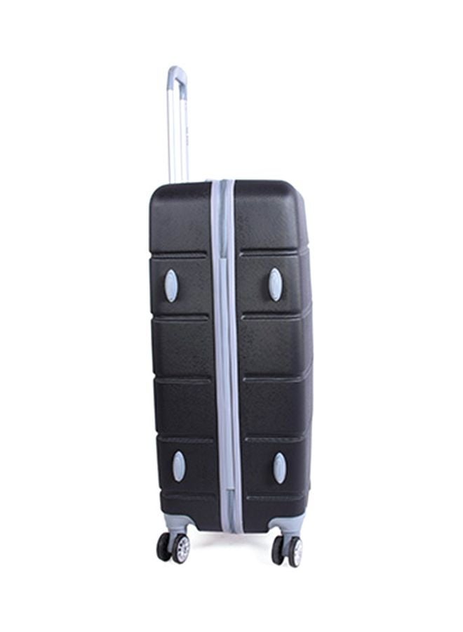 NEW TRAVEL - Hardside 4 Piece Luggage Trolley Set Black - Image 1