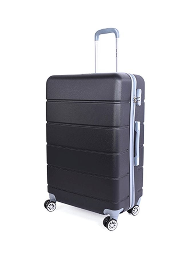 NEW TRAVEL - Hardside 4 Piece Luggage Trolley Set Black - Image 1