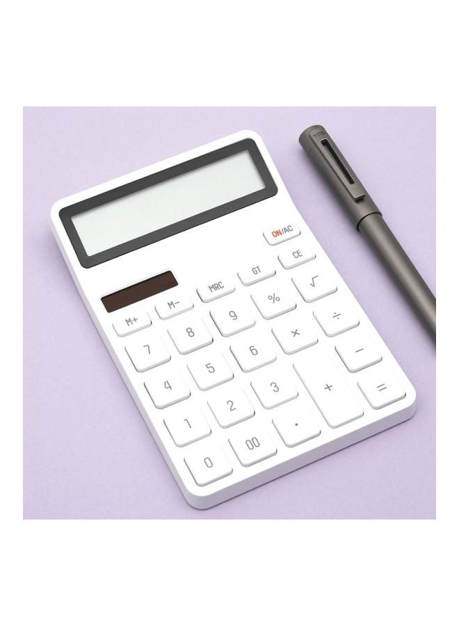 Xiaomi - Kaco Lemo Desktop Calculator White - Image 1