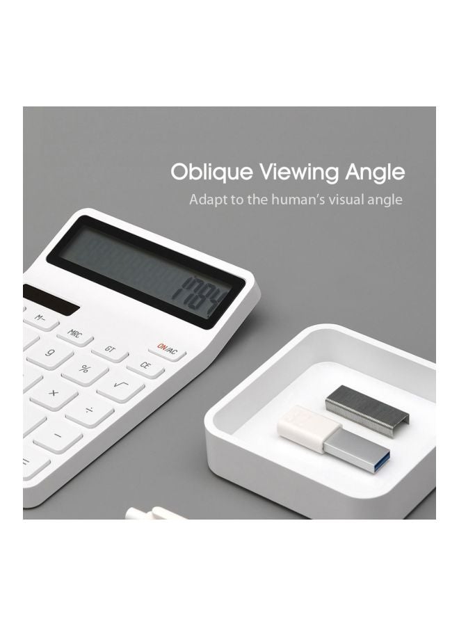 Xiaomi - Kaco Lemo Desktop Calculator White - Image 1