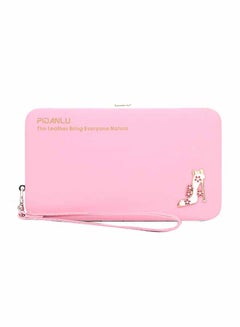 Casual Stylish Leather Wallet Pink