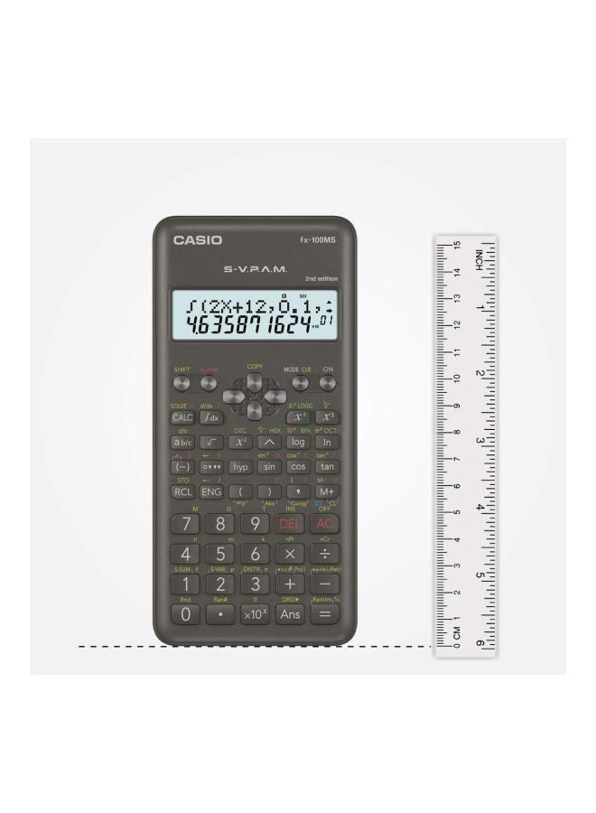 CASIO MS Series Dot Matrix Display Scientific Calculator Black - Image 3