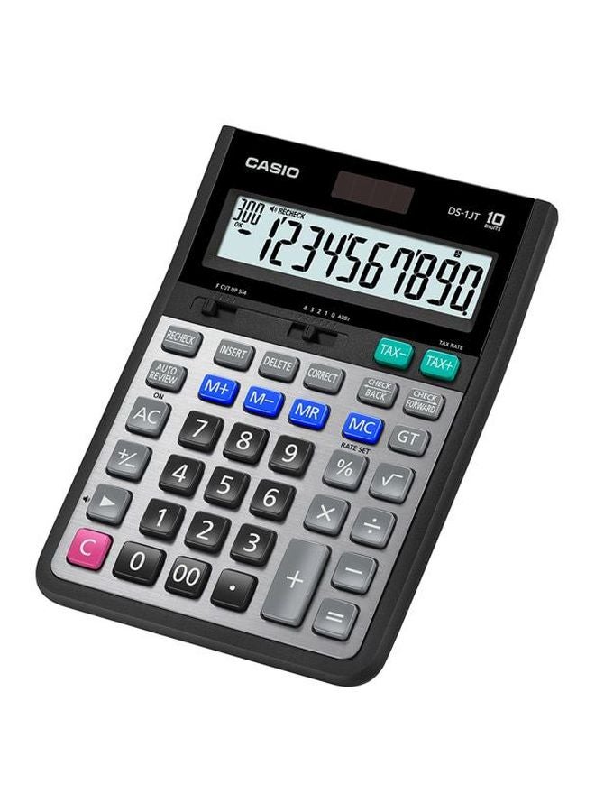 كاسيو آلة حاسبة أساسية عالية التحمُّل سعة 12 رقماً أسود/رمادي - Image 2