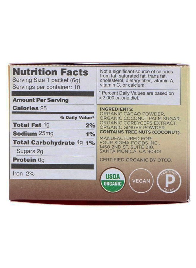 Four Sigmatic 10 Mushroom Hot Cacao Mix Packets 0.2ounce - Image 2